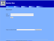 Tablet Screenshot of doctor-doc.com